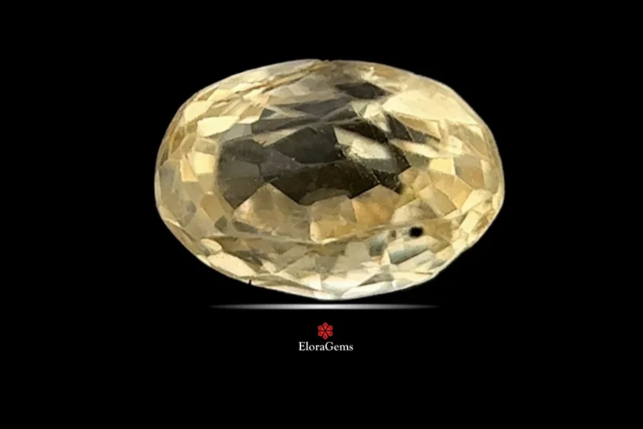 Yellow Sapphire (Pukhraj) 7x5 MM 0.94 carats