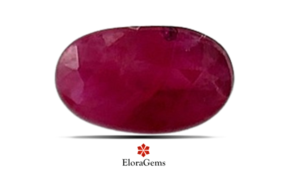Ruby (Manik) 7x5 MM 0.8 carats