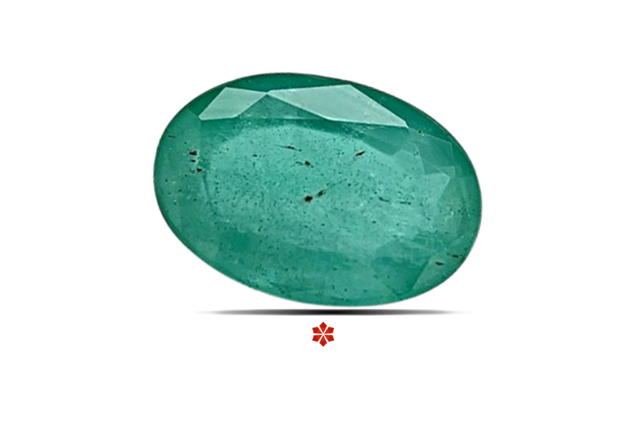 Emerald (Maragadham) 9x7 MM 1.72 carats