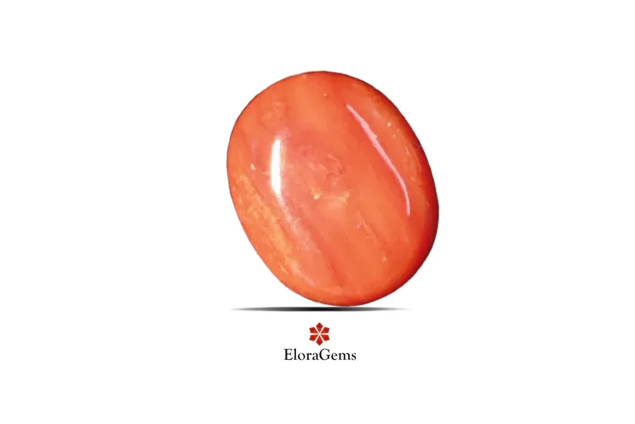 Red Coral (Pavalam) 16x13 MM 9.8 carats