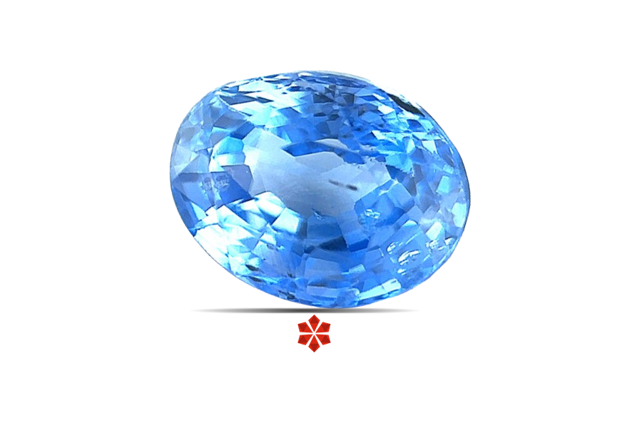 Blue Sapphire (Neelam) 8x6 MM 2.14 carats