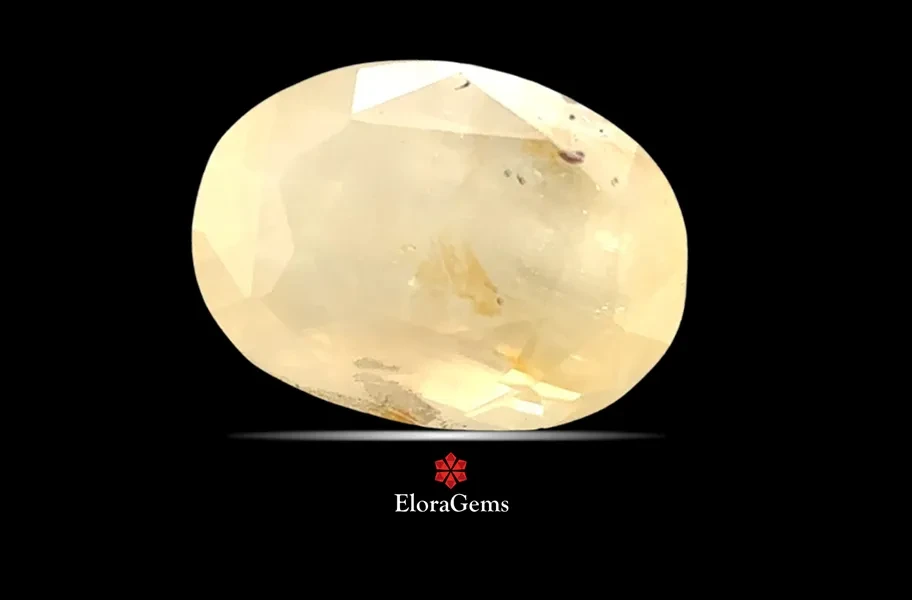 Yellow Sapphire (Pushparag) 11x8 MM 5.3 carats