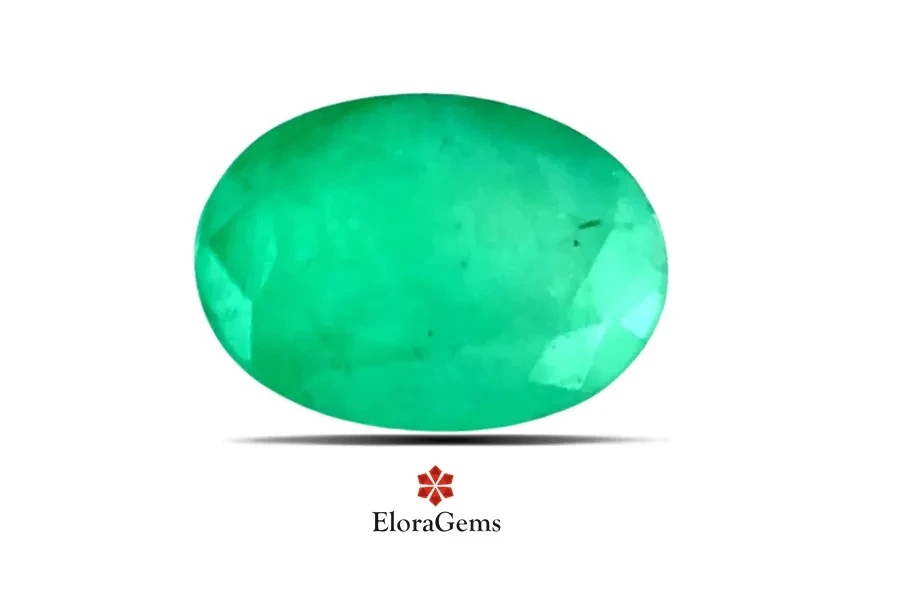 Emerald (Maragadham) 7x5 MM 0.94 carats
