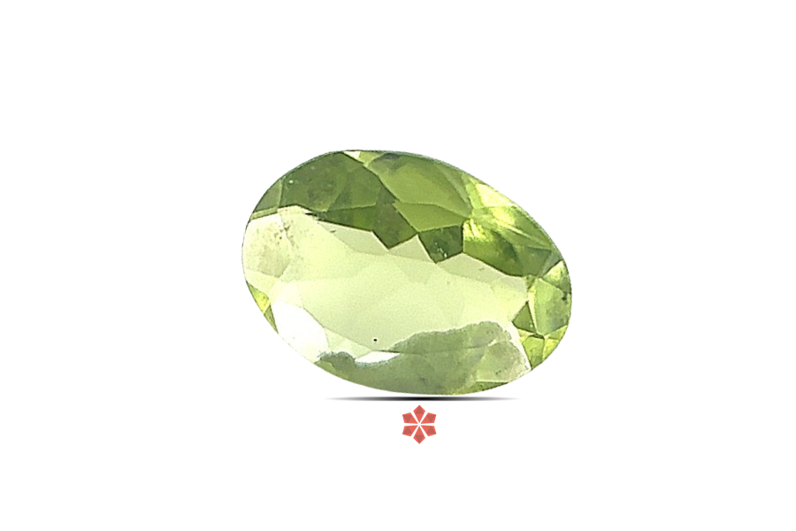 Peridot 8x6 MM 0.84 carats