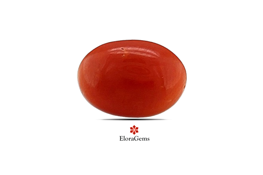 Red Coral 9x7 MM 2.2 carats