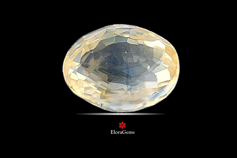 Yellow Sapphire (Pushparag) 8x6 MM 2.45 carats