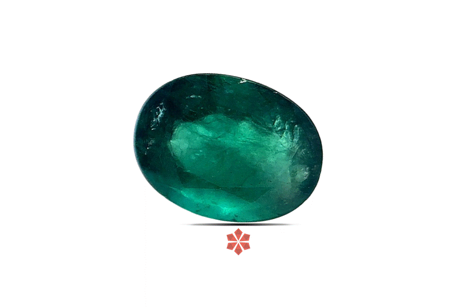 Emerald (Maragadham) 8x6 MM 1.15 carats