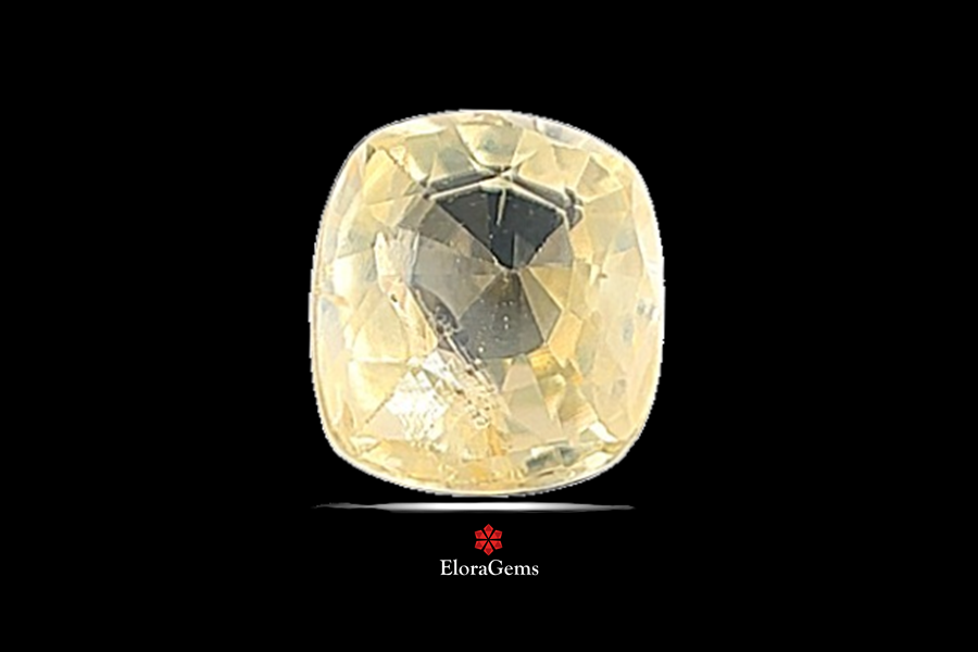 Yellow Sapphire (Pushparag) 6x5 MM 1.06 carats
