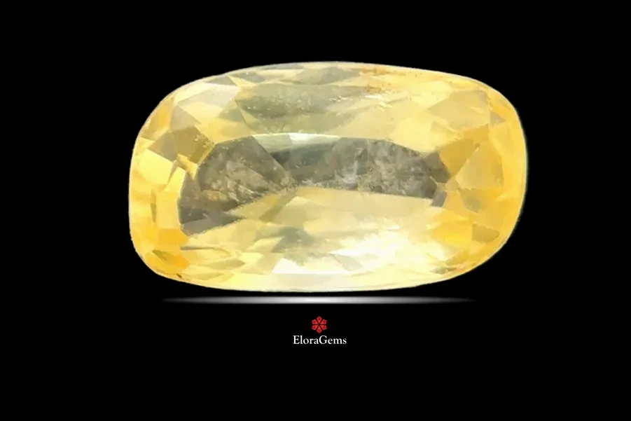 Yellow Sapphire (Pukhraj) 7x4 MM 0.77 carats