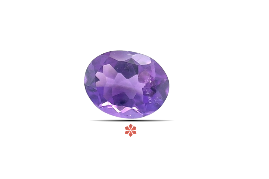 Amethyst 9x7 MM 1.6 carats