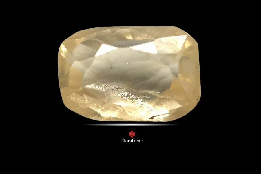 Yellow Sapphire (Pukhraj) 7x4 MM 1.08 carats