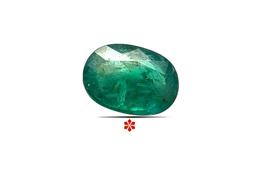 Emerald (Maragadham) 9x7 MM 1.95 carats