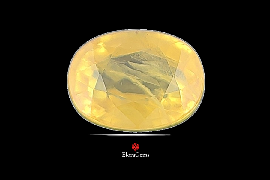 Yellow Sapphire (Pushparag) 8x6 MM 1.73 carats