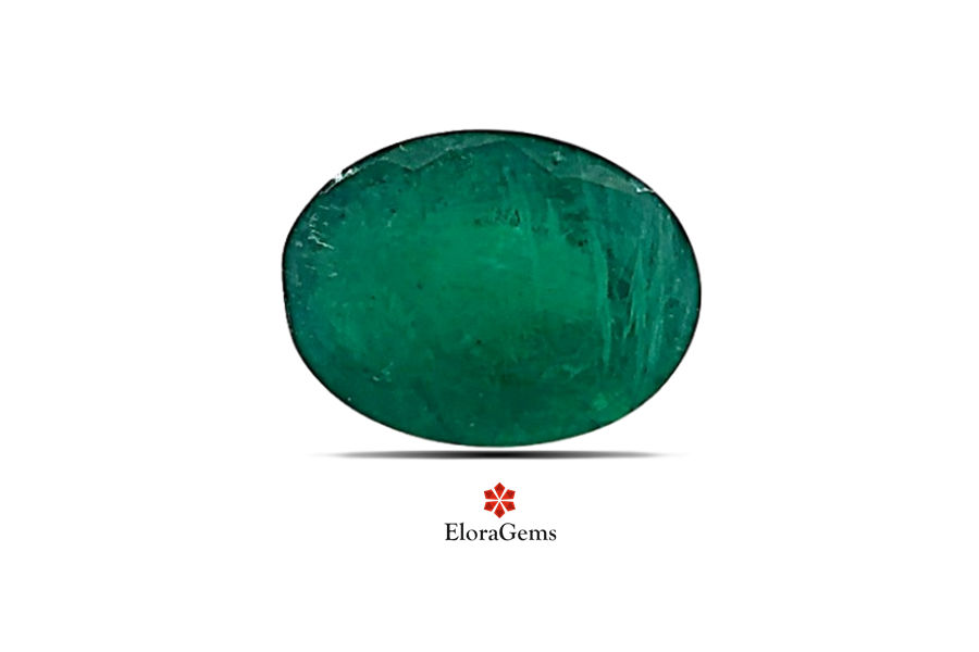 Emerald (Maragadham) 7x5 MM 0.8 carats