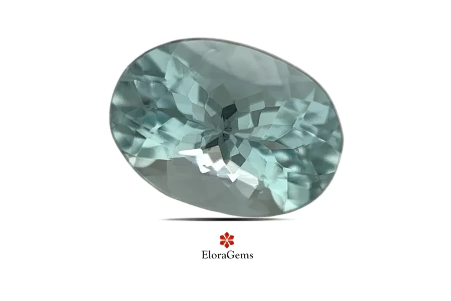 Aquamarine 9x7 MM 1.6 carats