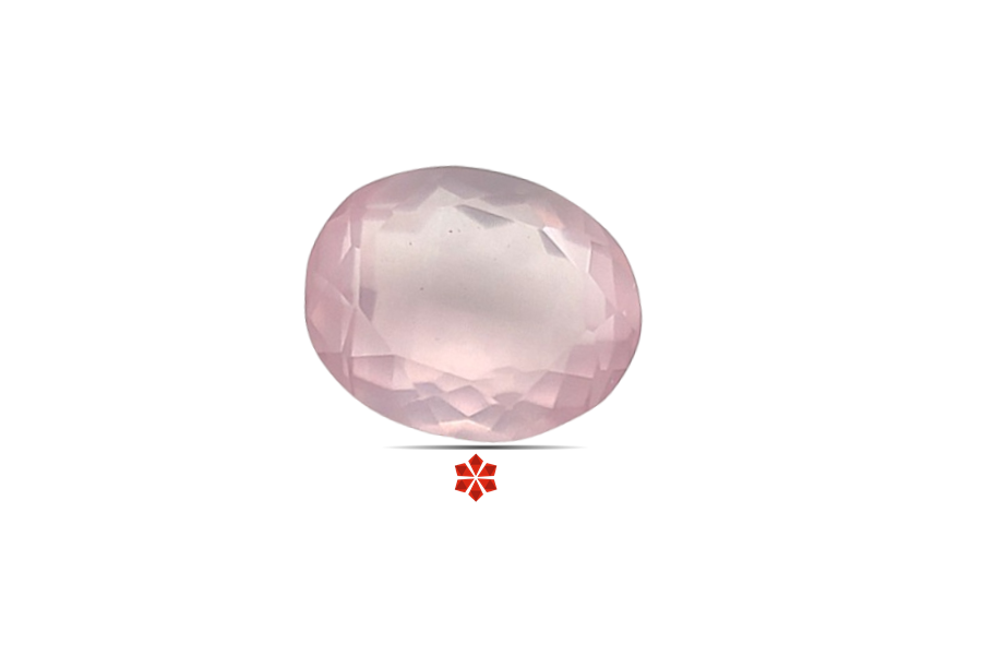 Rose Quartz 10x8 MM 2.88 carats