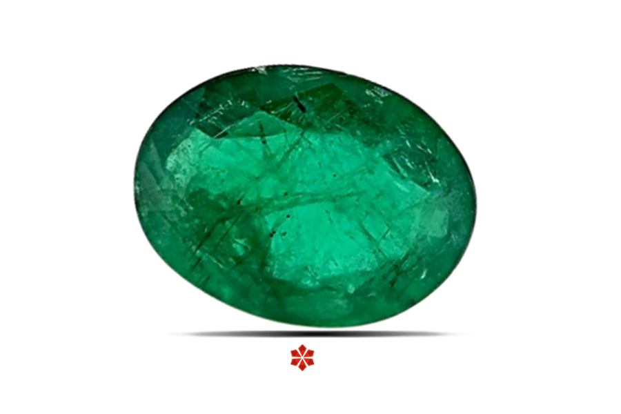Emerald (Maragadham) 9x7 MM 1.35 carats