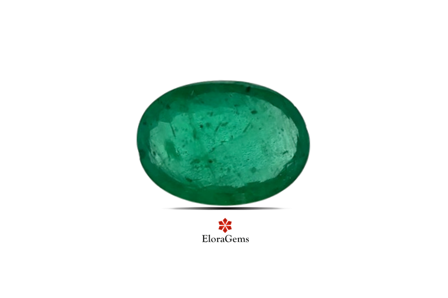 Emerald (Maragadham) 7x5 MM 0.72 carats