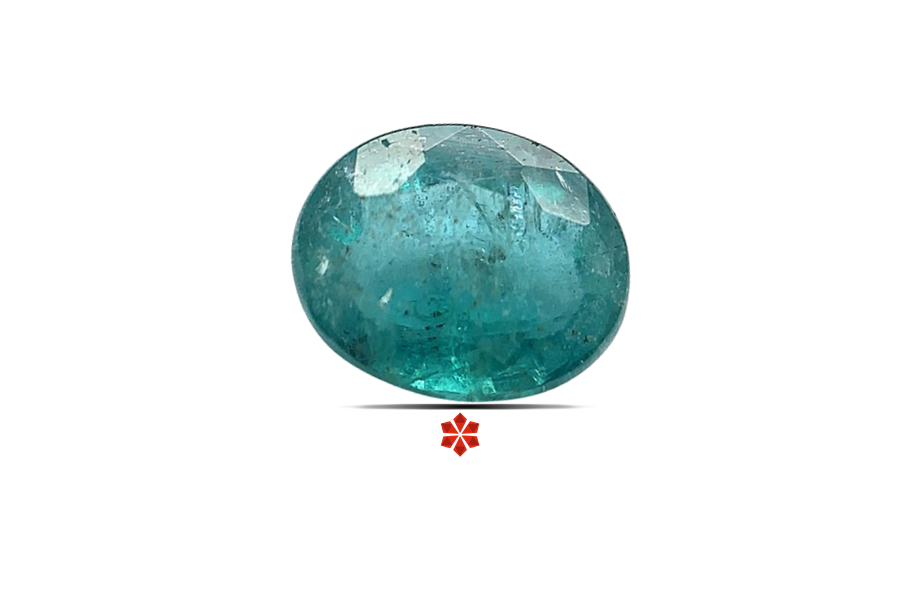 Emerald (Maragadham) 9x7 MM 2.1 carats