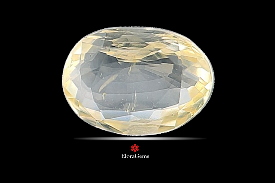 Yellow Sapphire (Pushparag) 9x7 MM 2.14 carats