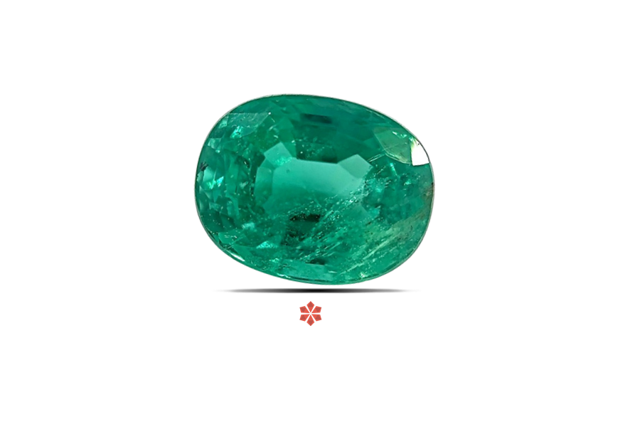 Emerald (Maragadham) 11x9 MM 4.4 carats