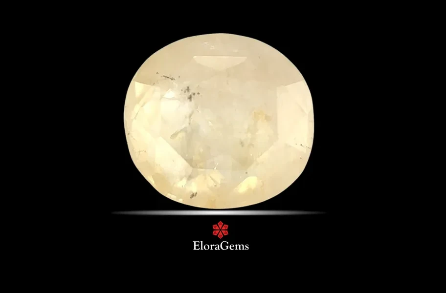 Yellow Sapphire (Pushparag) 10x10 MM 5.93 carats