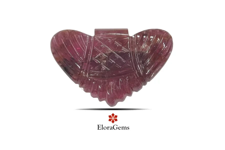 Tourmaline Carving Gem Stones 31x20 MM 23.83 carats