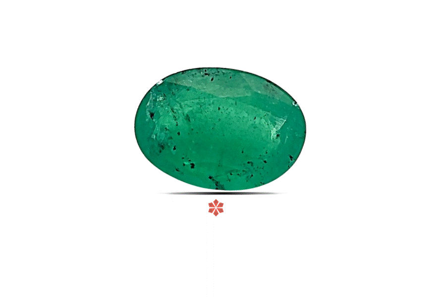 Emerald (Maragadham) 7x5 MM 0.7 carats