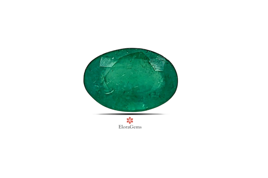 Emerald (Maragadham) 6x4 MM 0.65 carats