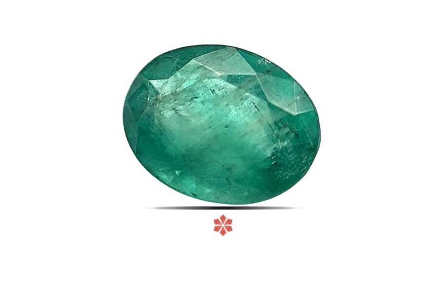 Emerald (Maragadham) 8x6 MM 1.23 carats