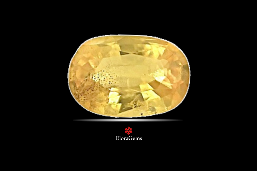 Yellow Sapphire (Pushparag) 7x5 MM 0.98 carats
