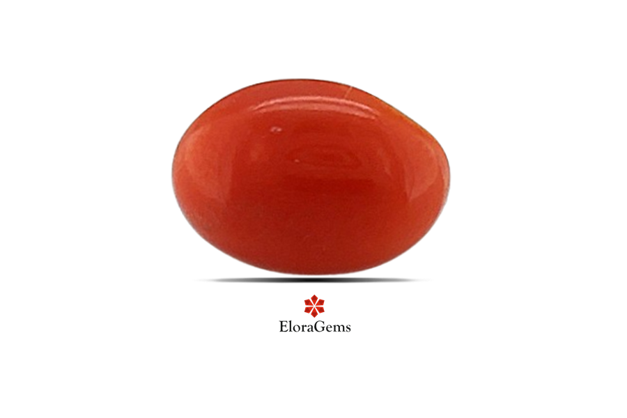 Red Coral 9x7 MM 2.27 carats