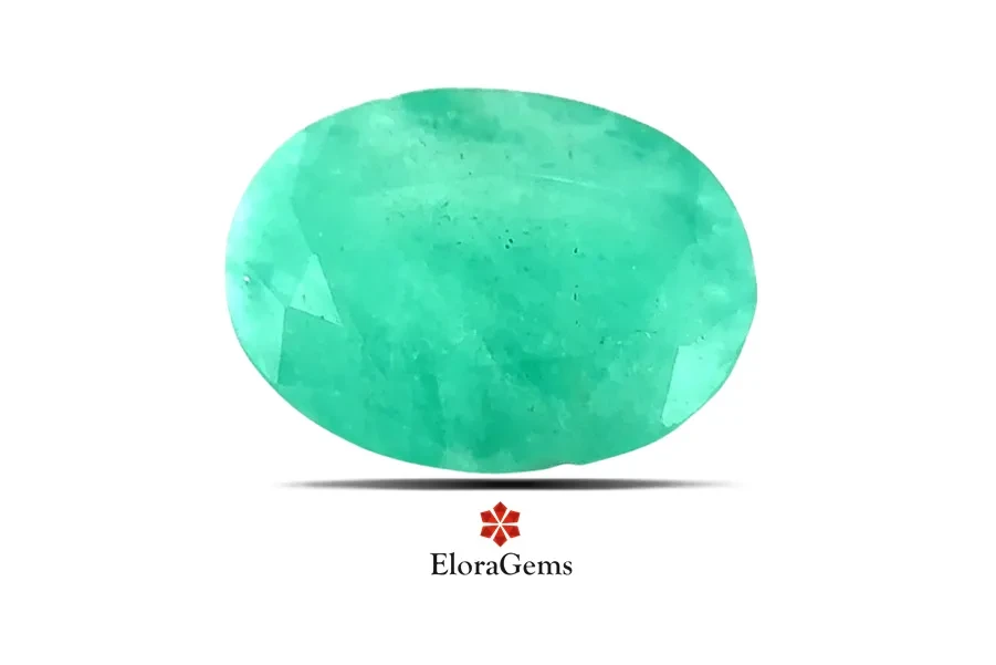Emerald (Maragadham) 8x6 MM 1.24 carats