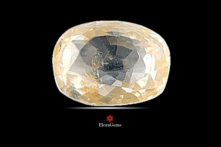 Yellow Sapphire (Pushparag) 8x6 MM 1.81 carats