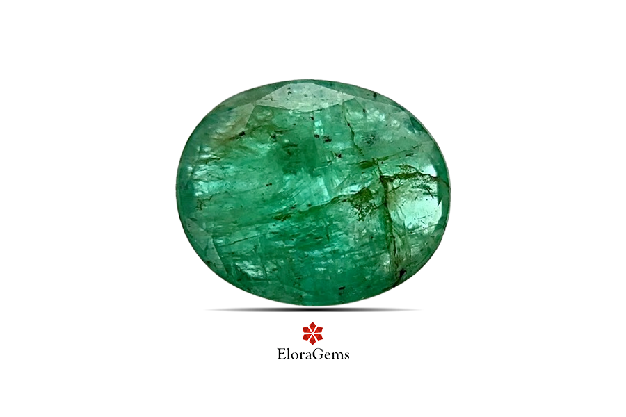 Emerald (Maragadham) 10x9 MM 2.4 carats