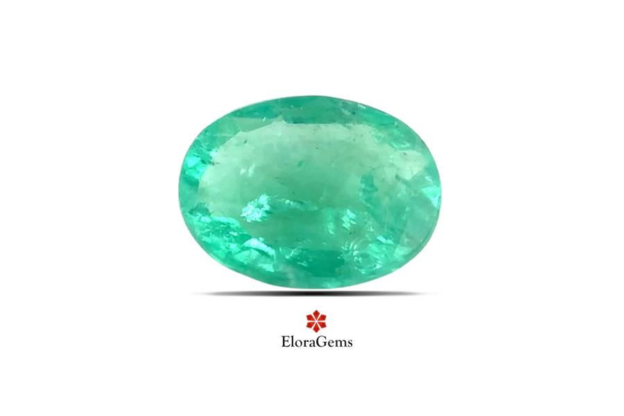 Emerald (Maragadham) 6x5 MM 0.56 carats