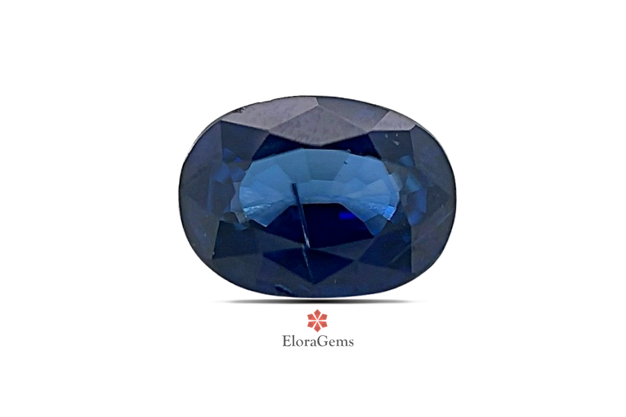 Blue Sapphire (Neelam) 8x6 MM 1.38 carats