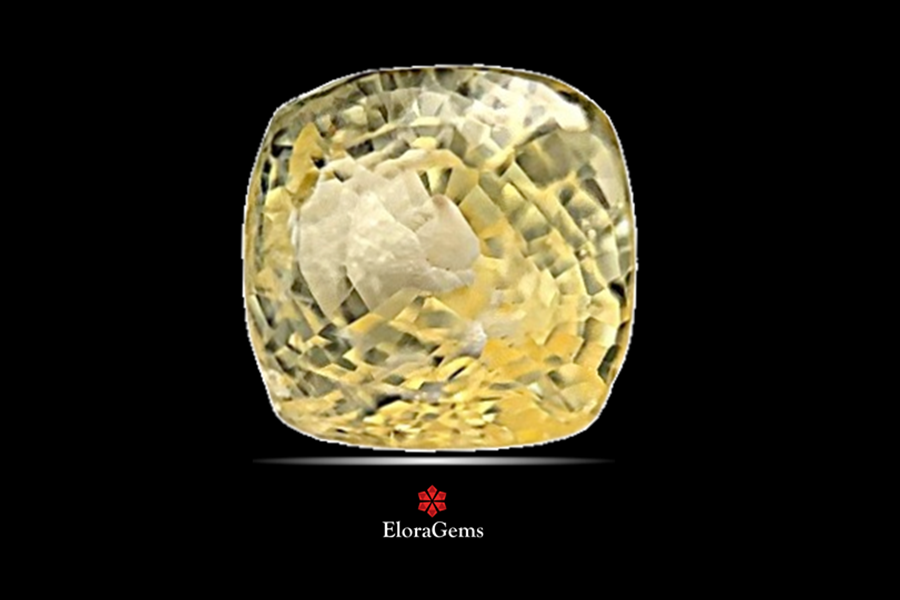 Yellow Sapphire (Pushparag) 7x7 MM 2.54 carats