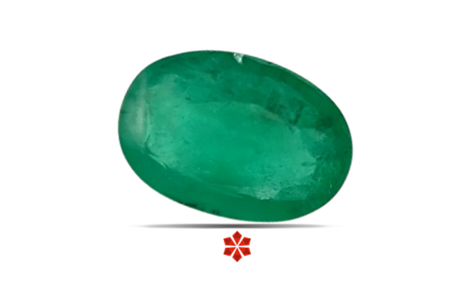Emerald (Maragadham) 7x5 MM 0.61 carats