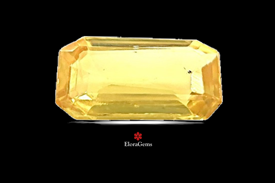 Yellow Sapphire (Pushparag) 9x5 MM 1.41 carats