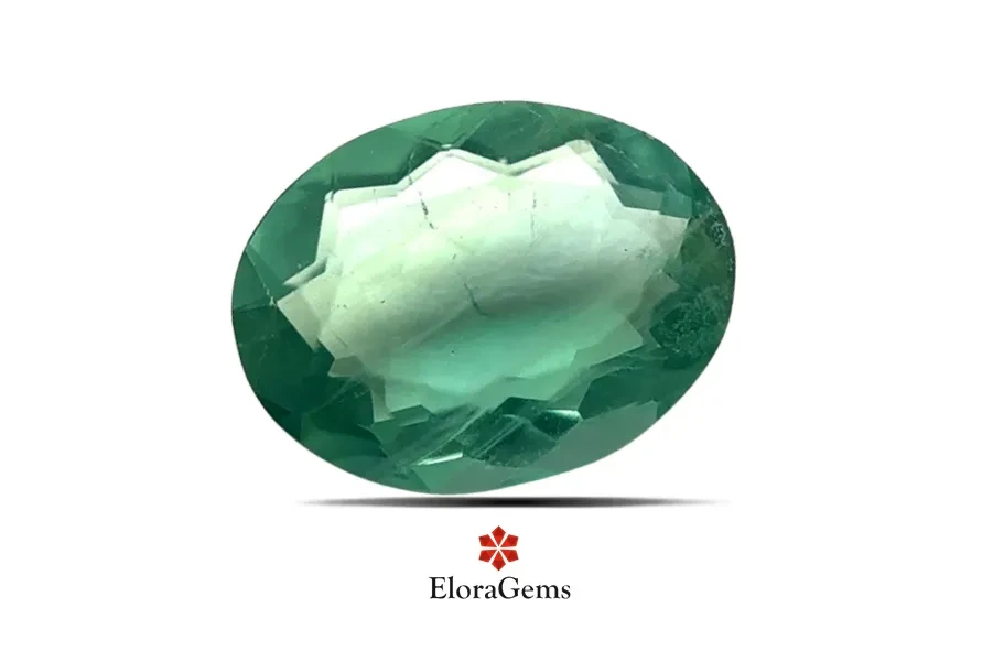 Fluorite 12x10 MM 5.06 carats