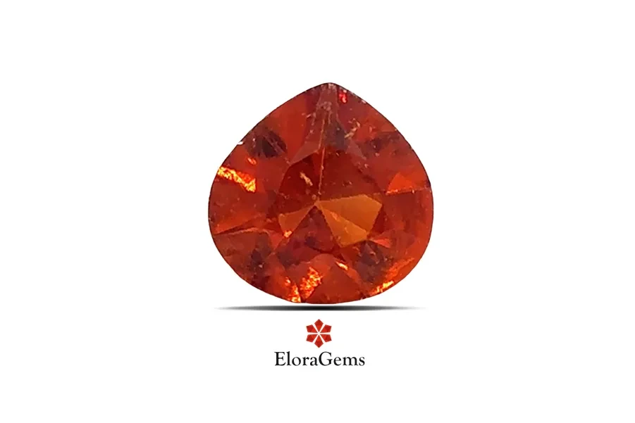 Hessonite (Gomed) 6x6 MM 0.6 carats