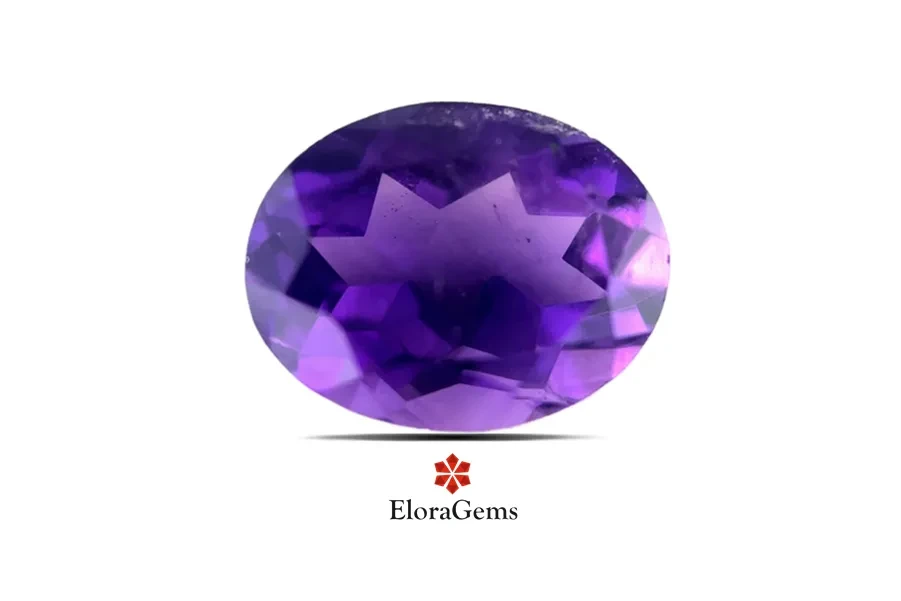 Amethyst 9x7 MM 1.66 carats