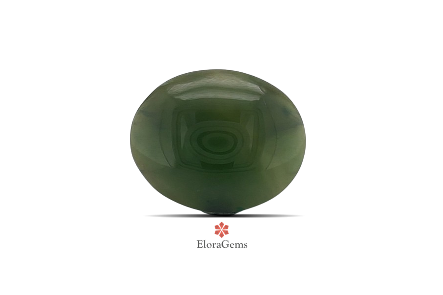 Jade 12x10 MM 3.45 carats