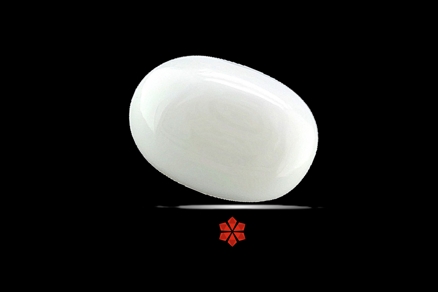 White Coral 15x11 MM 7.49 carats