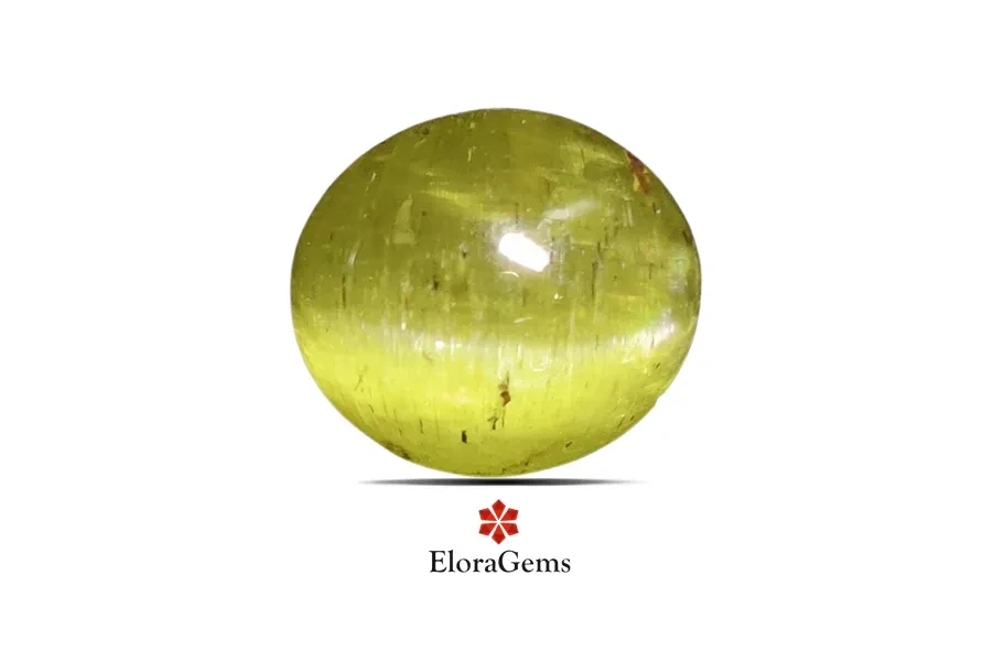 Apatite Cat's Eye 9x8 MM 3.94 carats