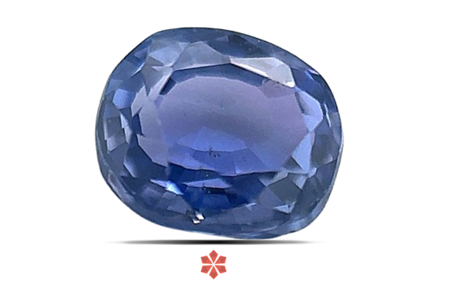 Blue Sapphire (Neelam) 6x5 MM 1.13 carats