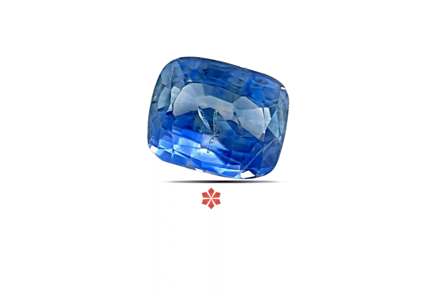 Blue Sapphire (Neelam) 9x7 MM 3.12 carats