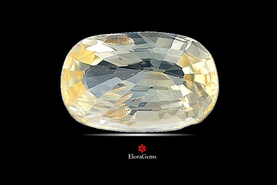 Yellow Sapphire (Pushparag) 10x7 MM 2.6 carats