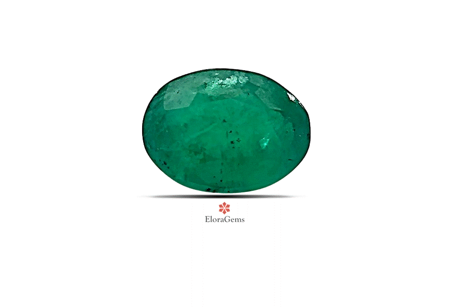 Emerald (Maragadham) 7x5 MM 0.76 carats